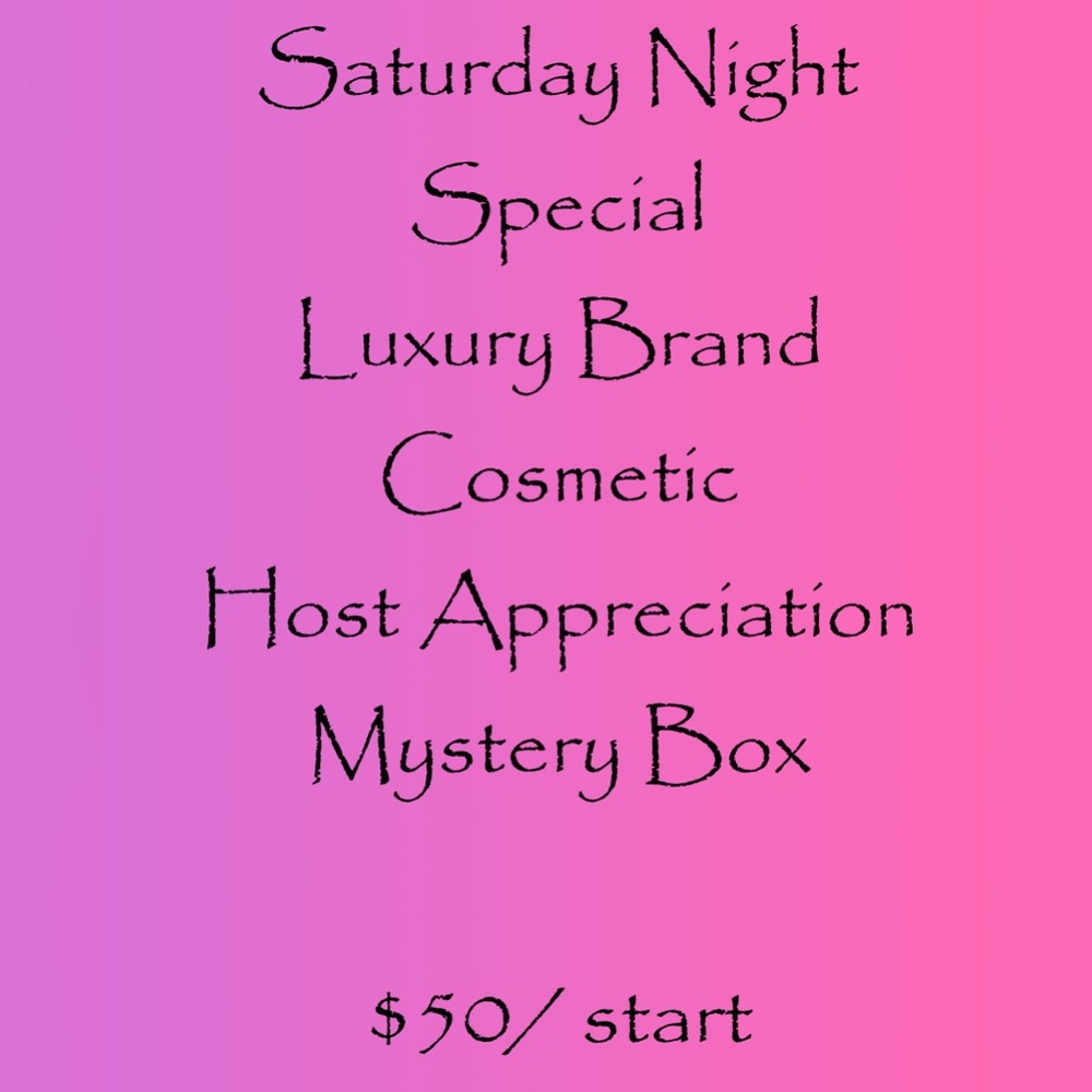 HOST Appreciation MYSTERY BOX LUX COSMETIC THEME